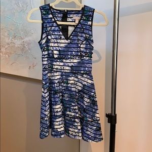 Banana Republic Blue Floral Dress